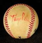 Tony Perez Signed Babe Ruth League Baseball Hall Of Fame Phillies Expos Reds
