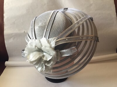 Sylvia New York Church Hat SYLVIA New York St. Louis USA Vintage Formal Hat Church  main image 3
