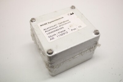 ROSE SYSTEMTECHNIK  Gehäuse Aluminium ALu 10000062425 OVP
