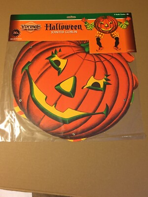 HALLOWEEN BEISTLE RETRO 30'' JOINTED LARGE GOBLIN 1960, 2018 SEALED!