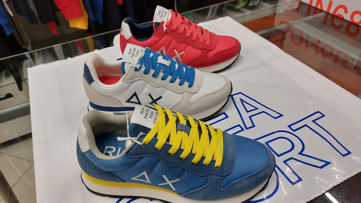 SUN68 UOMO SCARPA SNEAKERS Z34101 TOM SOLID colori