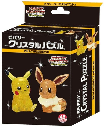 3D Crystal Puzzle Pikachu \u0026 Eevee 