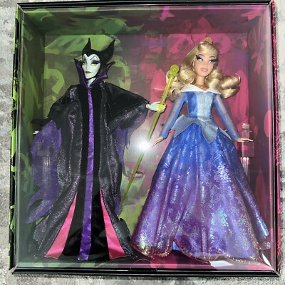 Mattel Disney Princess Collector Maleficent & Aurora Fashion Doll Set 2024