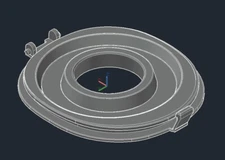 Tineco A11 series, Dust bin lid, cover. Replacement Part