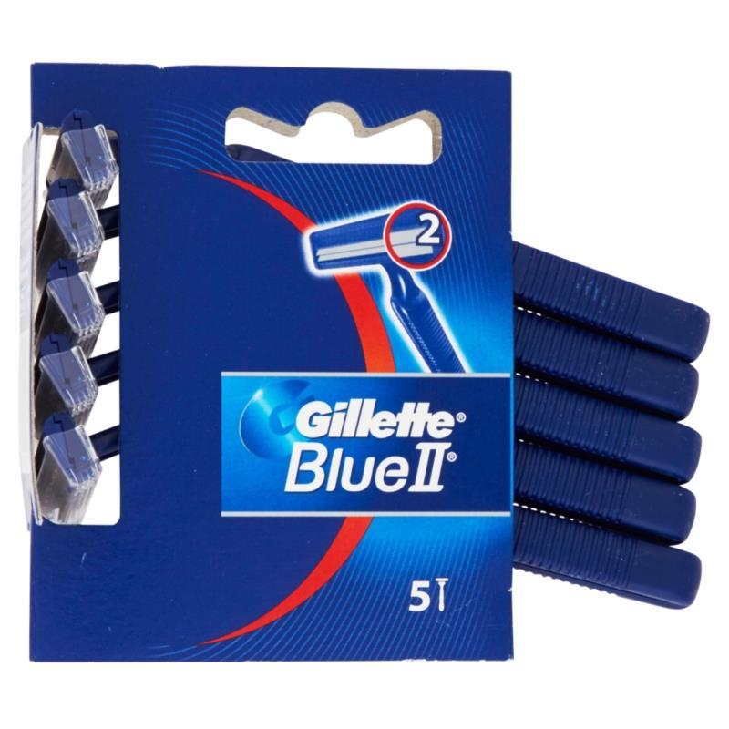 GILLETTE BLUE II RASOIO BILAMA 5 PZ.