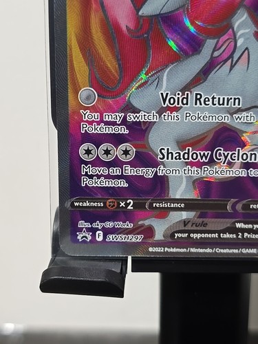 Hisuian Zoroark V SWSH297 SWSH: Sword & Shield Promo Card Full Art Pokemon - Picture 5 of 6