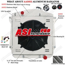 4 Row Radiator Shroud Fan For 1943-48 Chevy Fleetline Fleetmasterstylemaster V8 4 Row Radiator Shroud Fan For 1943-48 Chevy Fleetline Fleetmasterstylemaster V8