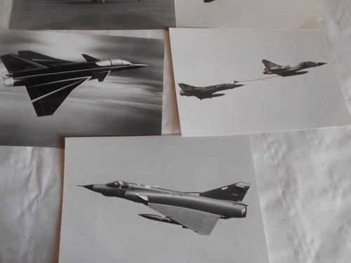 Fotos de prensa originales Mirage IV 2000 ACK aviones de combate G.I.F.A.S prensa de servicio - Imagen 3 de 5