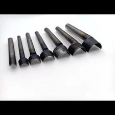 Steel Quarter Round LeatherCraft Arc End Cutter Punch Strap Belt Wallet DIY Tool