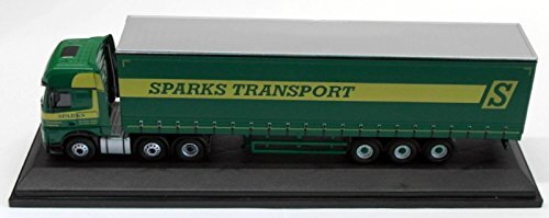Oxford Diecast Maßstab 1/76 76MB006 - Mercedes Actros GSC Curtainside Sparks Trans - Bild 7 von 7