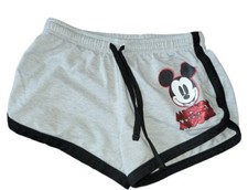 Disney Girls Youth Mickey Mouse e Grey Gray Shorts size Medium 7/9