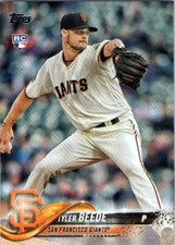 2018 Topps Update #US142 Tyler Beede RC San Francisco Giants