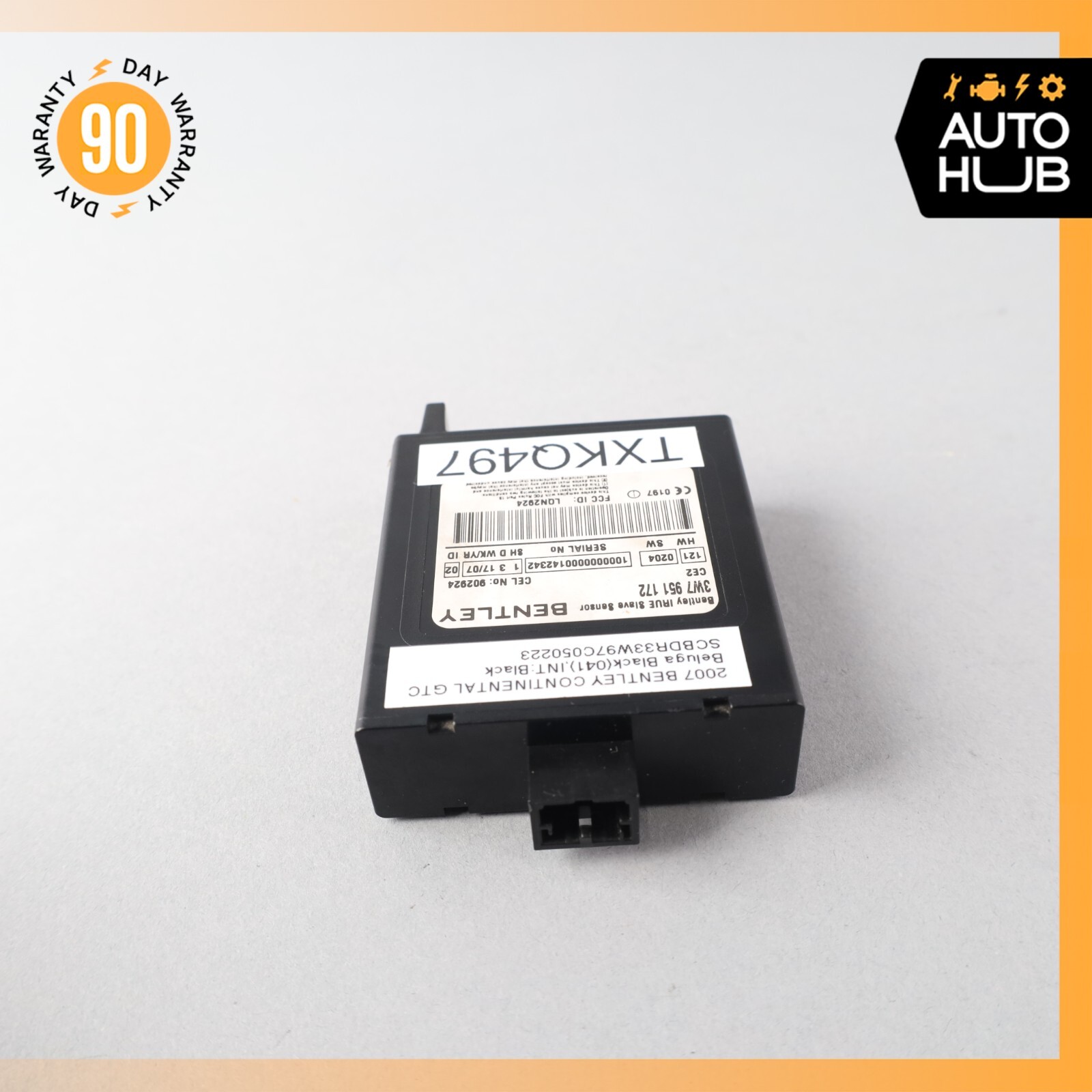 07-18 Bentley Continental GTC Anti Theft Alarm Movement Module OEM 62k