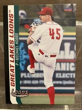 2023 Choice Michael Hobbs Great Lakes Loons Team Card Base #15 Mets