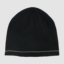  32 Alfani Men's Black Reflective Knit Warm Winter Beanie Hat One Size