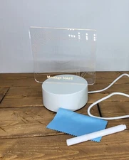 Erasable White Base Luminous Mini led Message Board Creative Birthday Gift