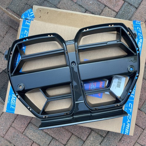CT CARBON BMW M3/M4 G80/G81/G82/G83 ECHTKOHLEFASER GITTER - UK VERKÄUFER
