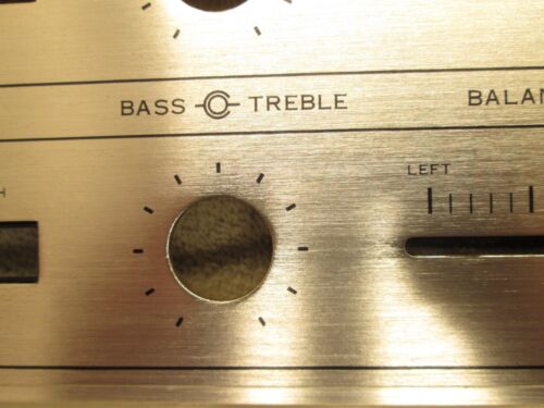 Sansui QR-6500 Quadraphonic Stereo Receiver FACEPLATE Control Panel Vtg - Picture 4 of 10