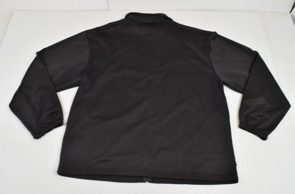 Chaqueta De Colección Comité Olímpico de EE. UU. XXL Años 90 Negro Brillante Anillos Olímpicos Hecha en EE. UU. Foto 2 de 4