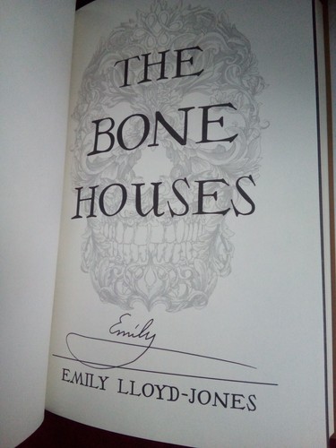 Signed FIRST EDITION - The Bone Houses by Emily Lloyd-Jones, Book Mark & Insert - Picture 2 of 9
