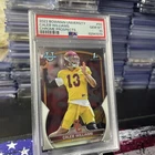 2022 Bowman U Chrome Caleb Williams 1st Prospects PSA 10 Chicago USC