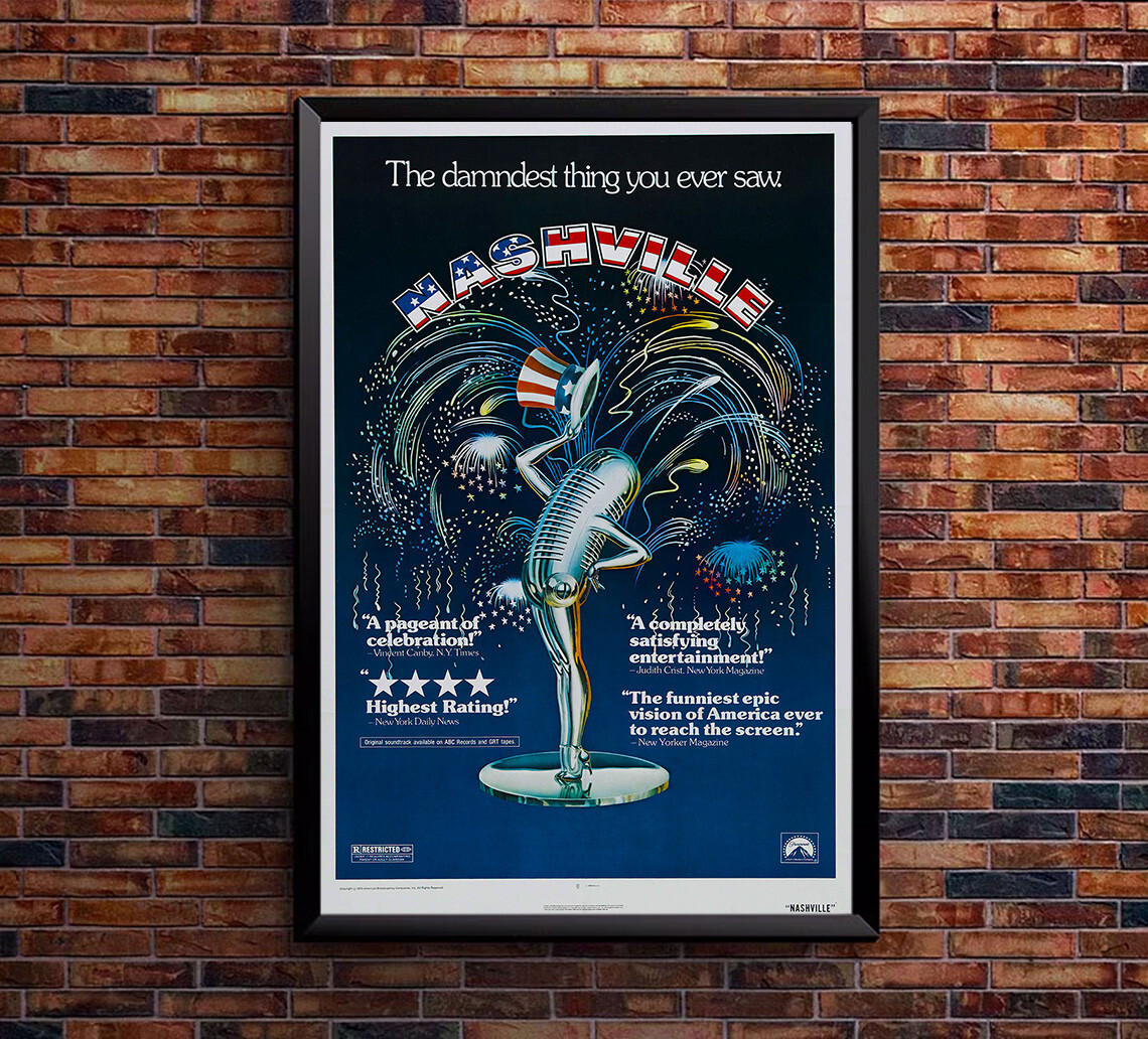 Nashville - 1975 - Movie Poster - US Version | eBay
