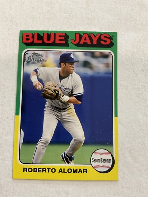 Roberto Alomar 2011 Topps Mini Lineage #76 Toronto Blue Jays HOF   E