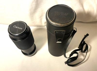VTG Vivitar 80-200mm Camera Lens 1:4.5 with original Vivitar case-Made in Japan