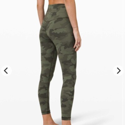 Lululemon Incognito Camo Gator Align 