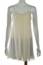 NEW Oscar De La Renta Pink Label Womens Night Gown Size S Ivory Intimate