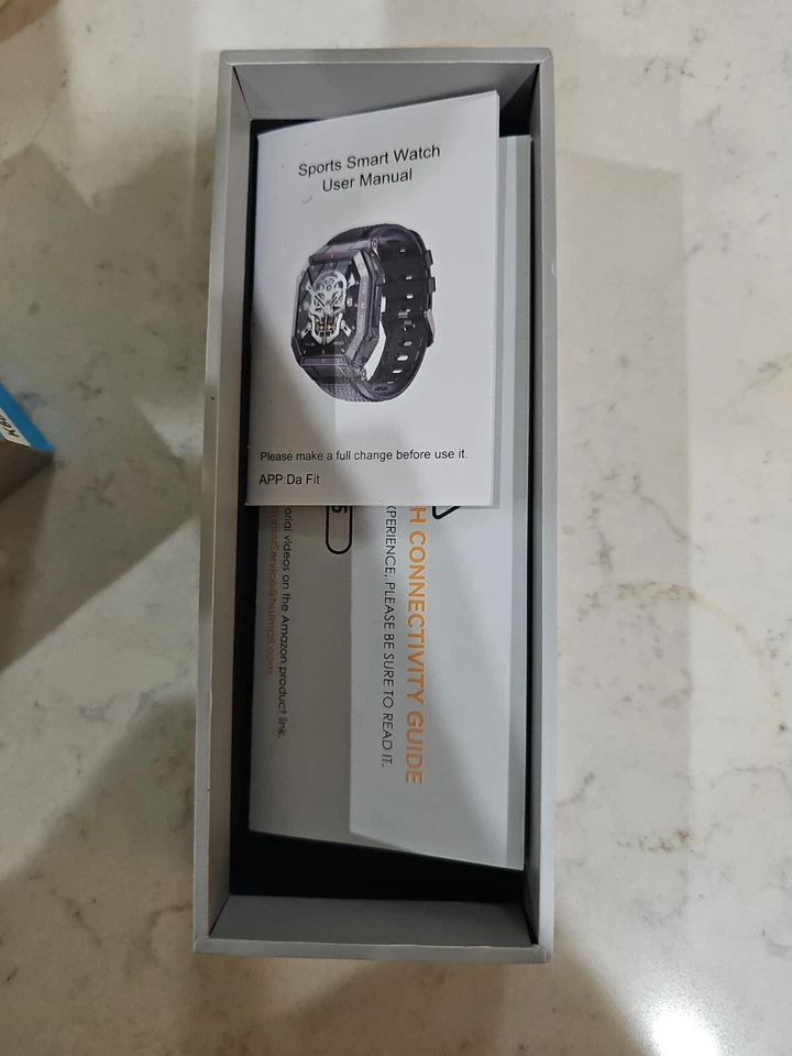 Smart Watch Military Tactical Men Sports Fitness Waterproof Tracker Wristwatch - Image 4 of 4