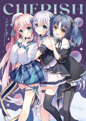 CHERISH VTuber Art Book Suimya Chilly Polka A4/36P Full Color Doujinshi C100