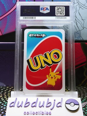 PSA10 ポケモン pokemon PIKACHU ピカチュウ UNO ウノ Pikachu PSA 10 Uno Pokemon Green back Japanese 2022 Gem Mint
