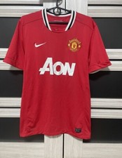 MANCHESTER UNITED 2011 2012 HOME FOOTBALL SHIRT SOCCER JERSEY NIKE Size M