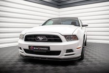 CUP Spoilerlippe SCHWARZ für Ford Mustang MK5 FL Frontspoiler Spoilerschwert ABS
