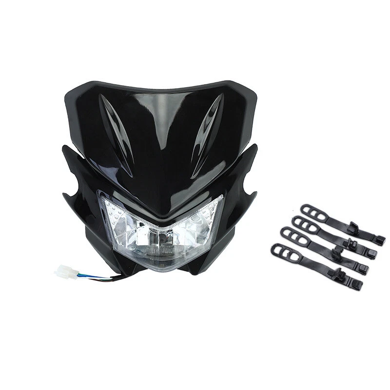 Nuevo faro negro para moto de cross para Yamaha WR250R WR250X WR250F WR450F Enduro EE. UU. Foto 3 de 4
