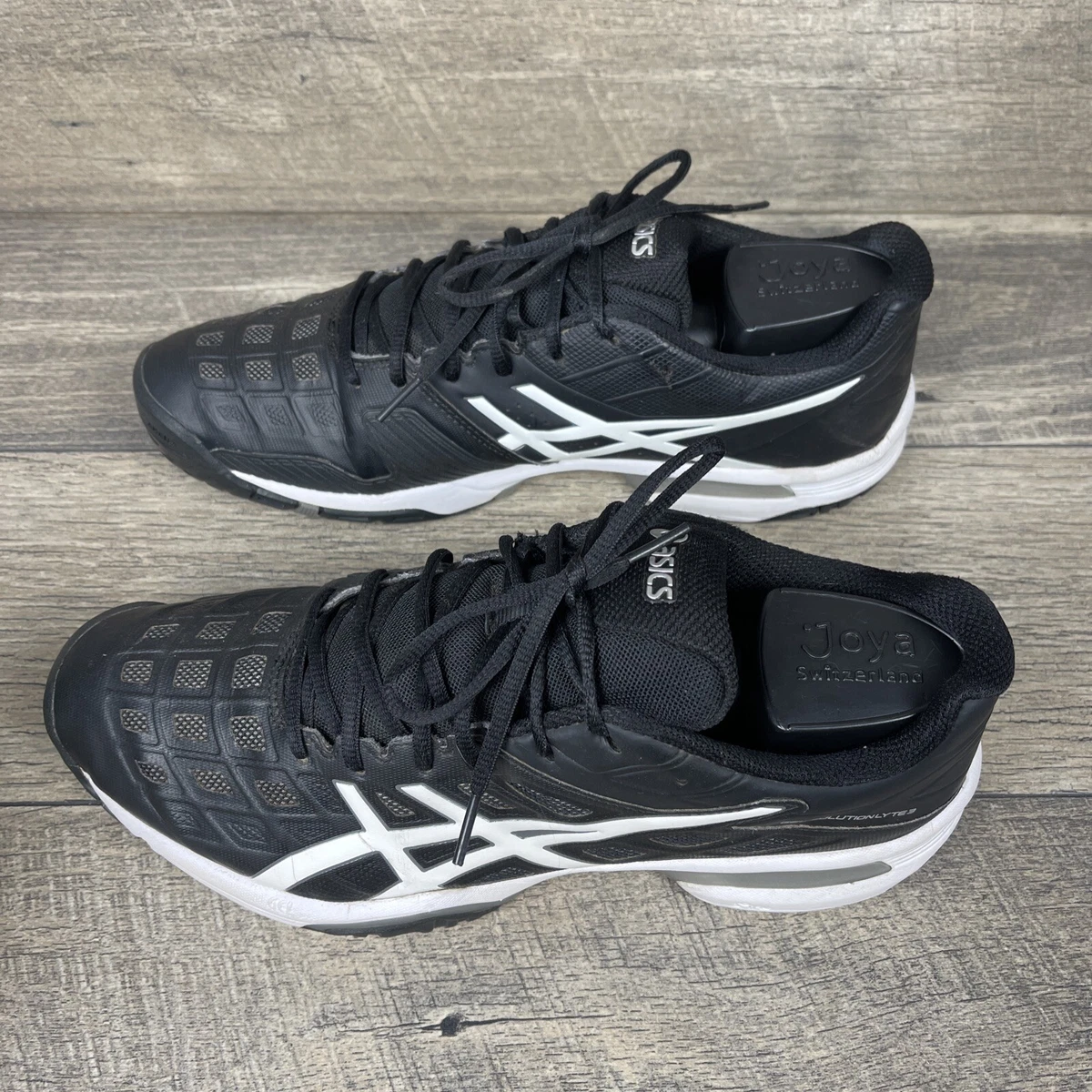 Asics gel resolution 7 novak black men's shoes deals