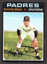 1971 Topps #364 Tommy Dean VG/EX 4-5 Light surface bumps