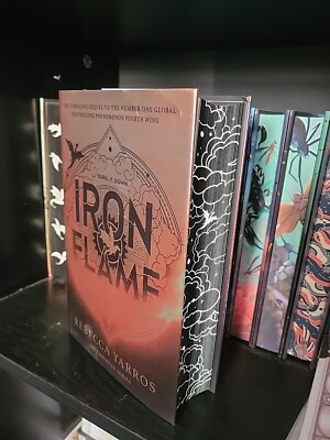 Iron Flame Rebecca Yarros ANZ  Edition HC Sprayed Edges NEW