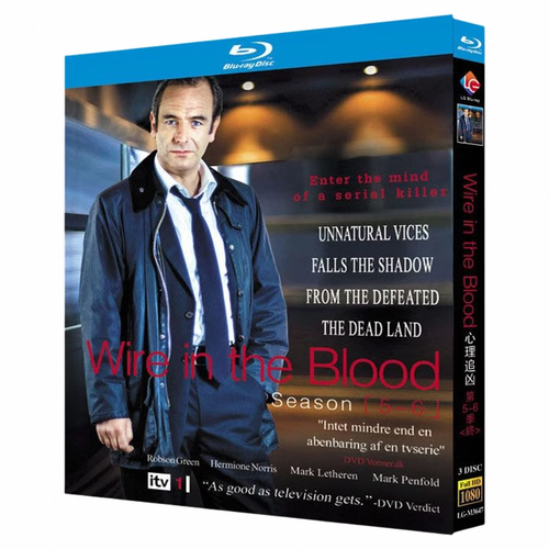 Wire in the Blood Season 1-6 Series 7-Discs New Box Set - Afbeelding 3 van 3