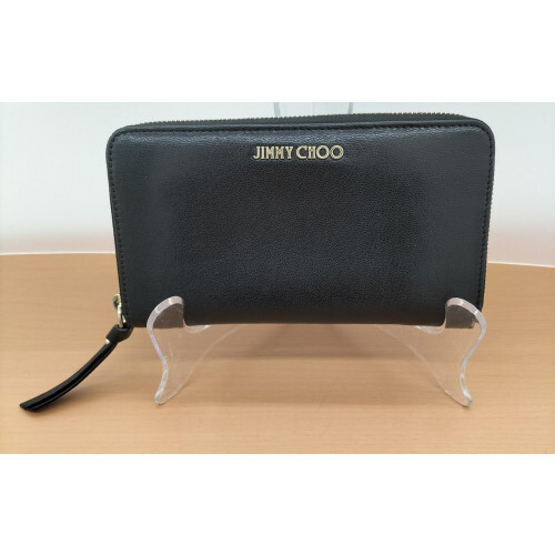 ☆ JIMMY CHOO☆ PIPPA round zip wallet【多色在庫】 JIMMY