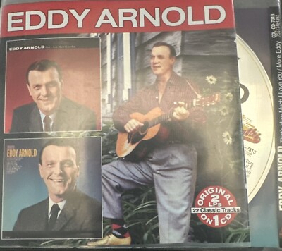 Eddy Arnold  That's How Much I Love You  &  More Eddy  CD Acceptable Condition