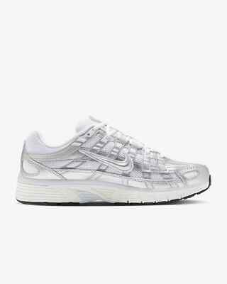 Nike P-6000 Women's Multi Size White/Metallic Silver BV1021 106