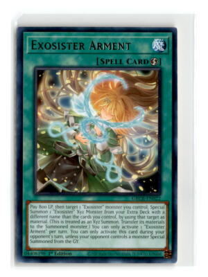 Exosister Arment - GRCR-EN022 1st Edition Rare - YuGiOh-LP | eBay