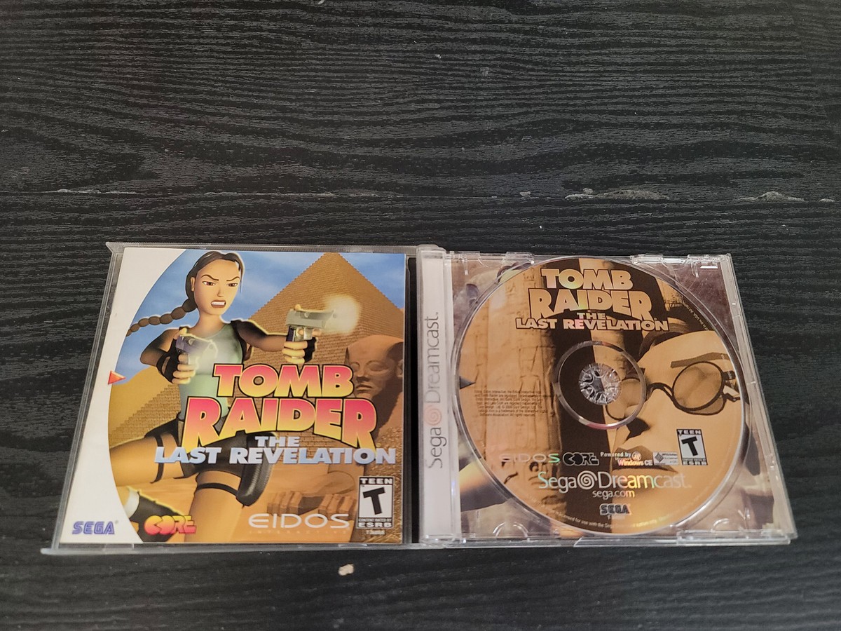 Tomb Raider Last Revelation for Sega Dreamcast Complete In Box CIB 