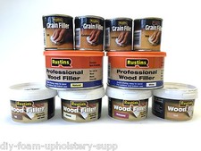 Rustins Wood filler Grain filler all colours Natural Mahogany Teak Oak