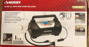 compressor inflator husky 120v 12v