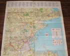Vintage 1967 Atlantic Boston Massachusetts Gas Station Travel Road Map~BR16 — photo 3