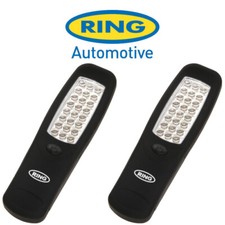 Ring Automotive - RRL600 - 24 LED Inspection Torch Lamp w/Magnet & Hook  x2