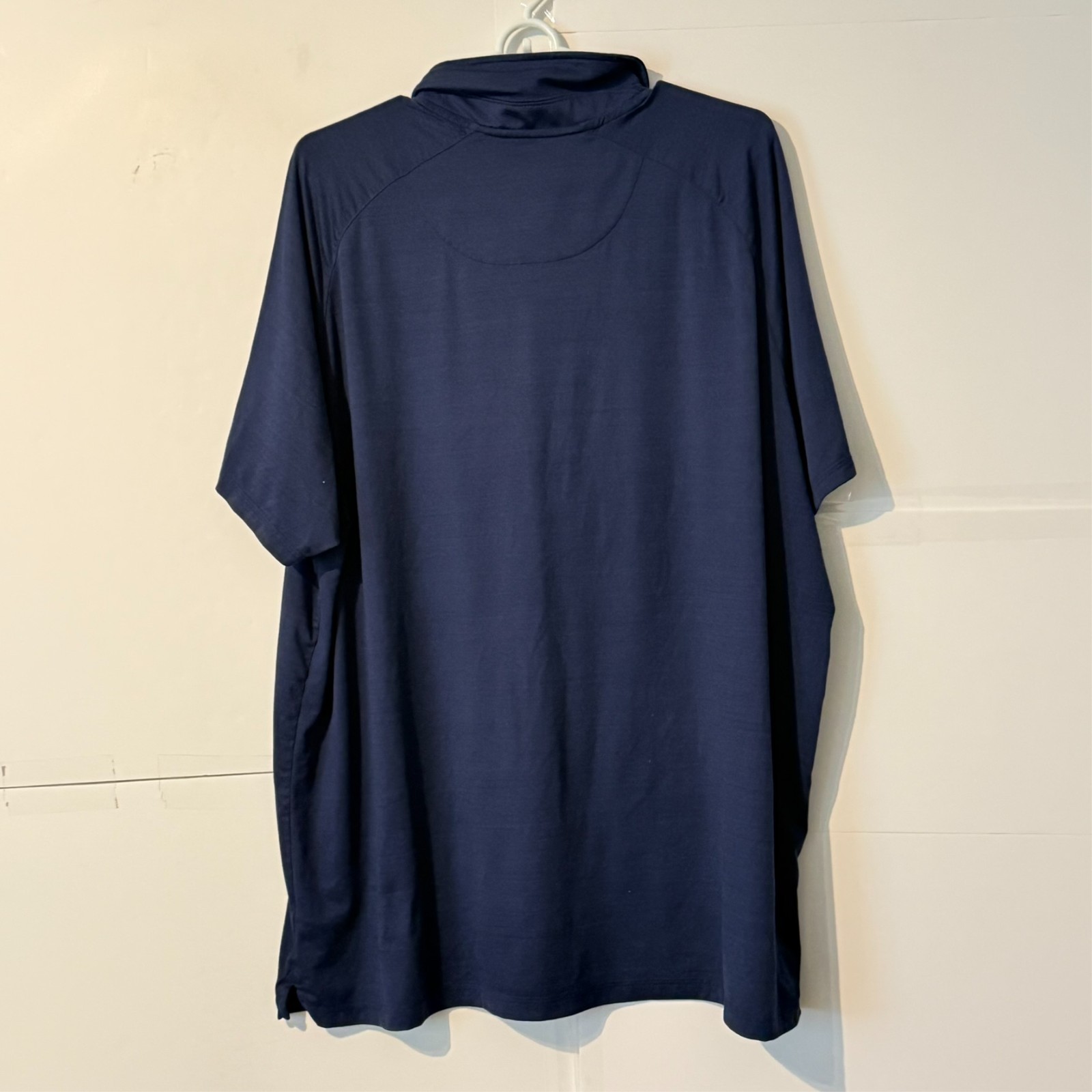 Hurley Mens Polo Shirt Size 2XL Dark Navy Blue Performance Embroidered Logo image 7